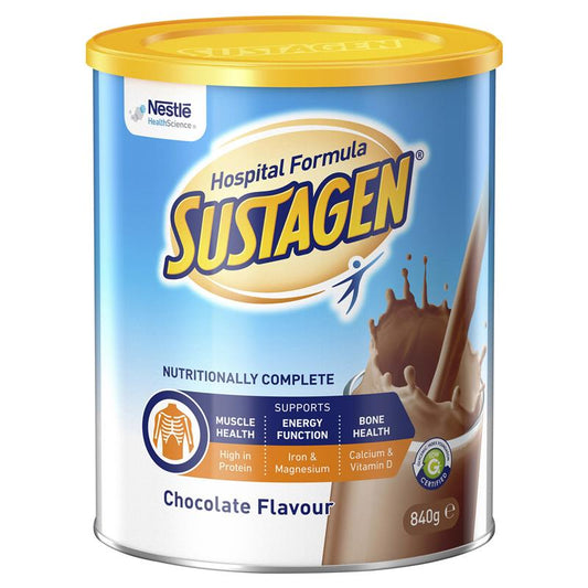 Sustagen Hospital Formula Nutritional Supplement Chocolate Flavour 840g