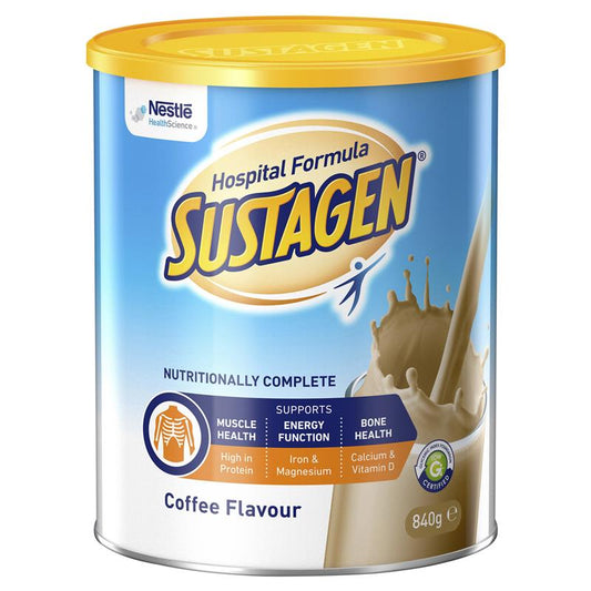 Sustagen Hospital Formula Nutritional Supplement Coffee Flavour 840g