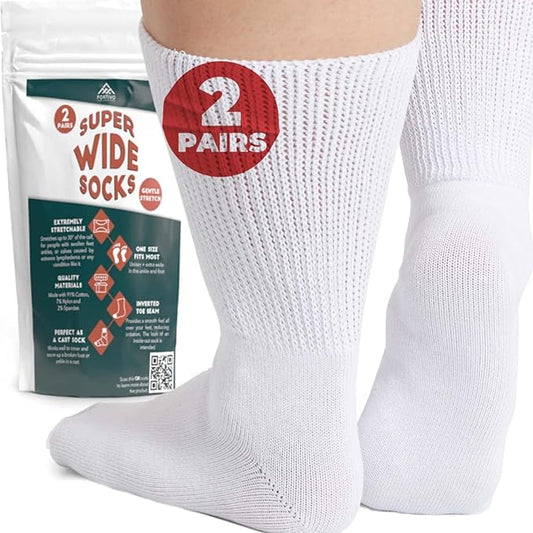 Extra Wide Bariatric Socks - NDIS and Aged Care