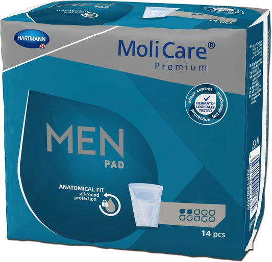 Molicare Premium 2 Drop Men Pad 14-Piece Pack
