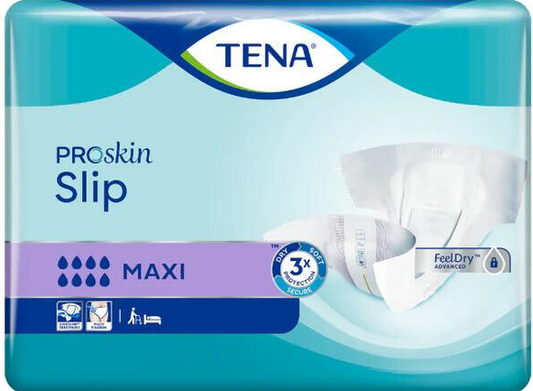 Tena Slip Maxi 8 Drop Medium 9 Pack