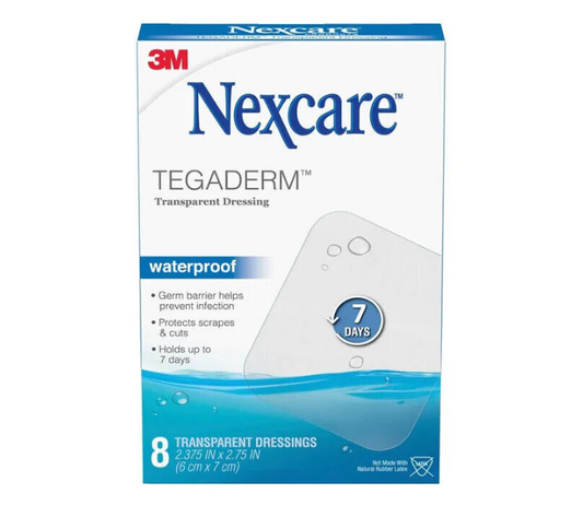 Nexcare Tegaderm Dressing by 3M 6cm x 7 cm | 8 Pack