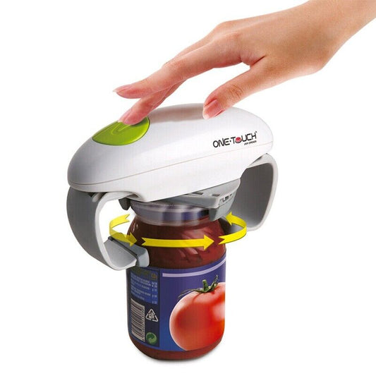 One Touch Automatic Electric Jar Lid Opener