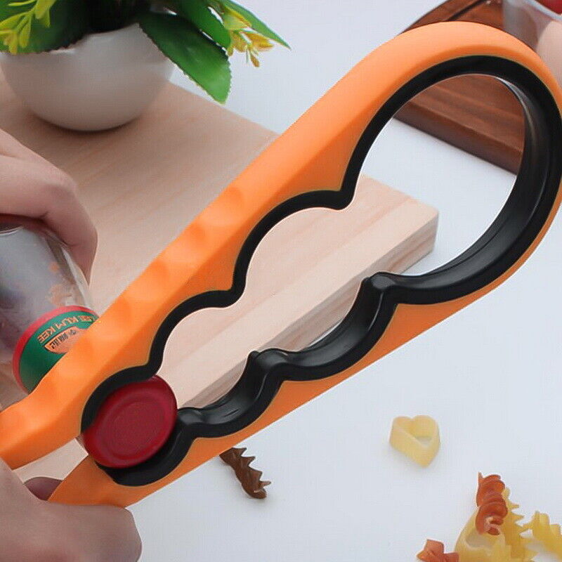 Lid Jar Opener Bottle Screw Cap Opener Multiple Sizes grip Smart Kitchen Tool