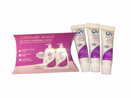 Ego QV Dermcare Eczema Daily Cream 10g | Ointment 10g | Daily Wash 10g