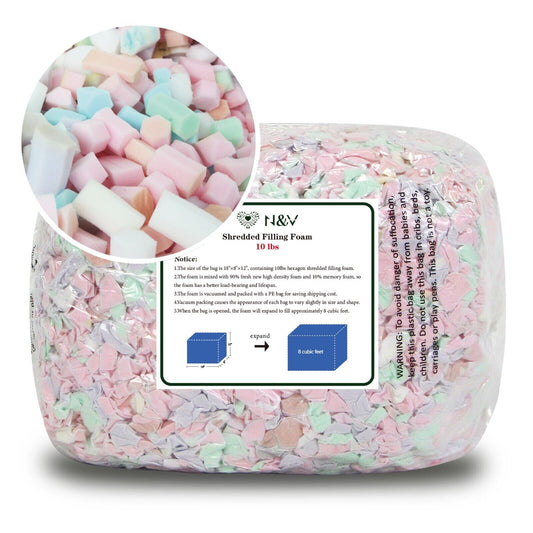 Shredded Memory Foam Filling For Bean Bags Cushions 4.5 kg