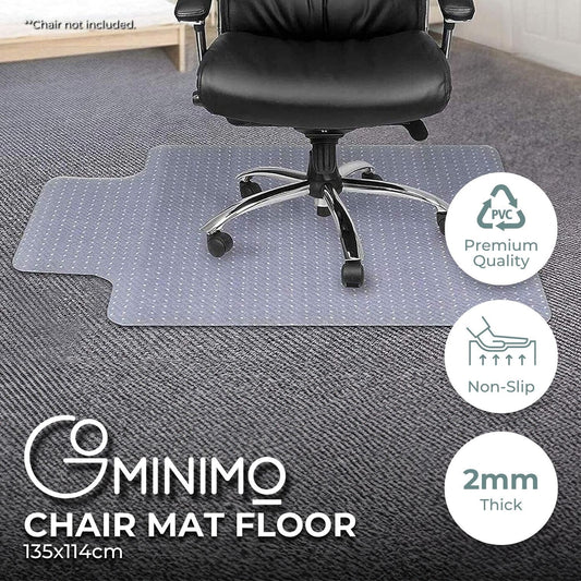 Non Slip Chair / Wheelchair Mat Hard Floor Protectors