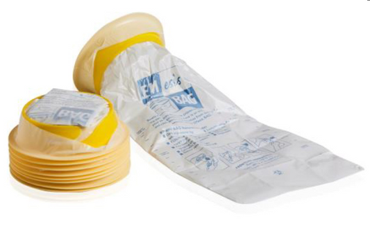 Vomit Sick Emesis Bags First Aid 1.5 Litre Twist Top Seal