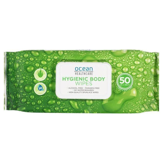 Ocean Hygiene Body Wipes 50 Pack