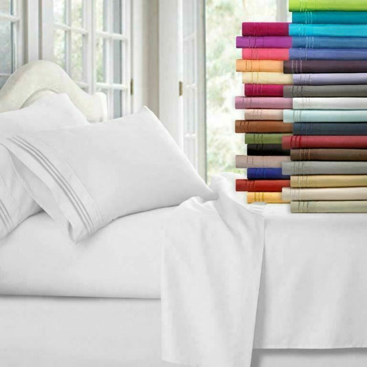 2200TC Quality Bed Sheet Set NDIS and Aged Care
