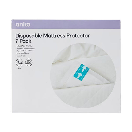 Pack Of 7 Incontinence Underpads Sheets Adult Pads Unisex Mattress Protector