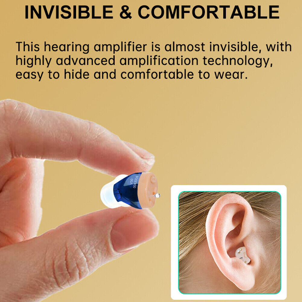 Hearing Aids Intelligent Mini Inner Ear Receiver in Canal Rechargeable