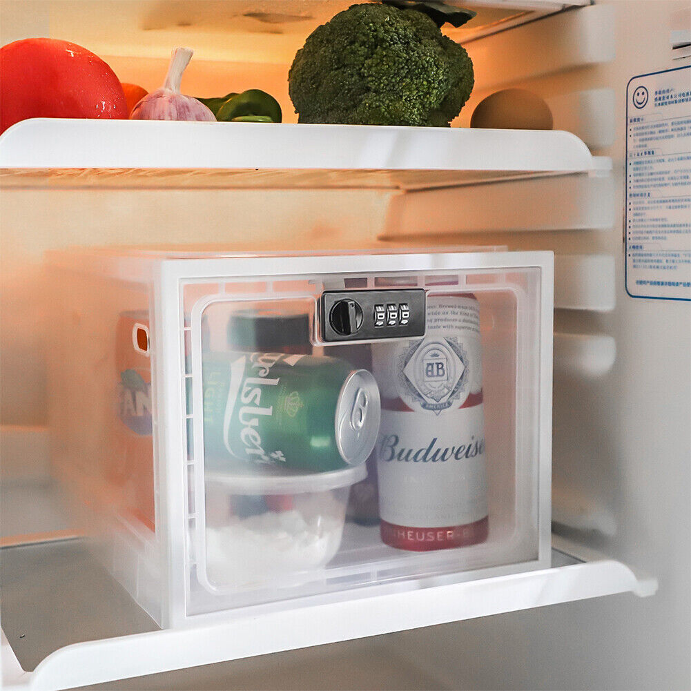 Lockable Storage Box with locking feature for Food Medicines and Home Safety
