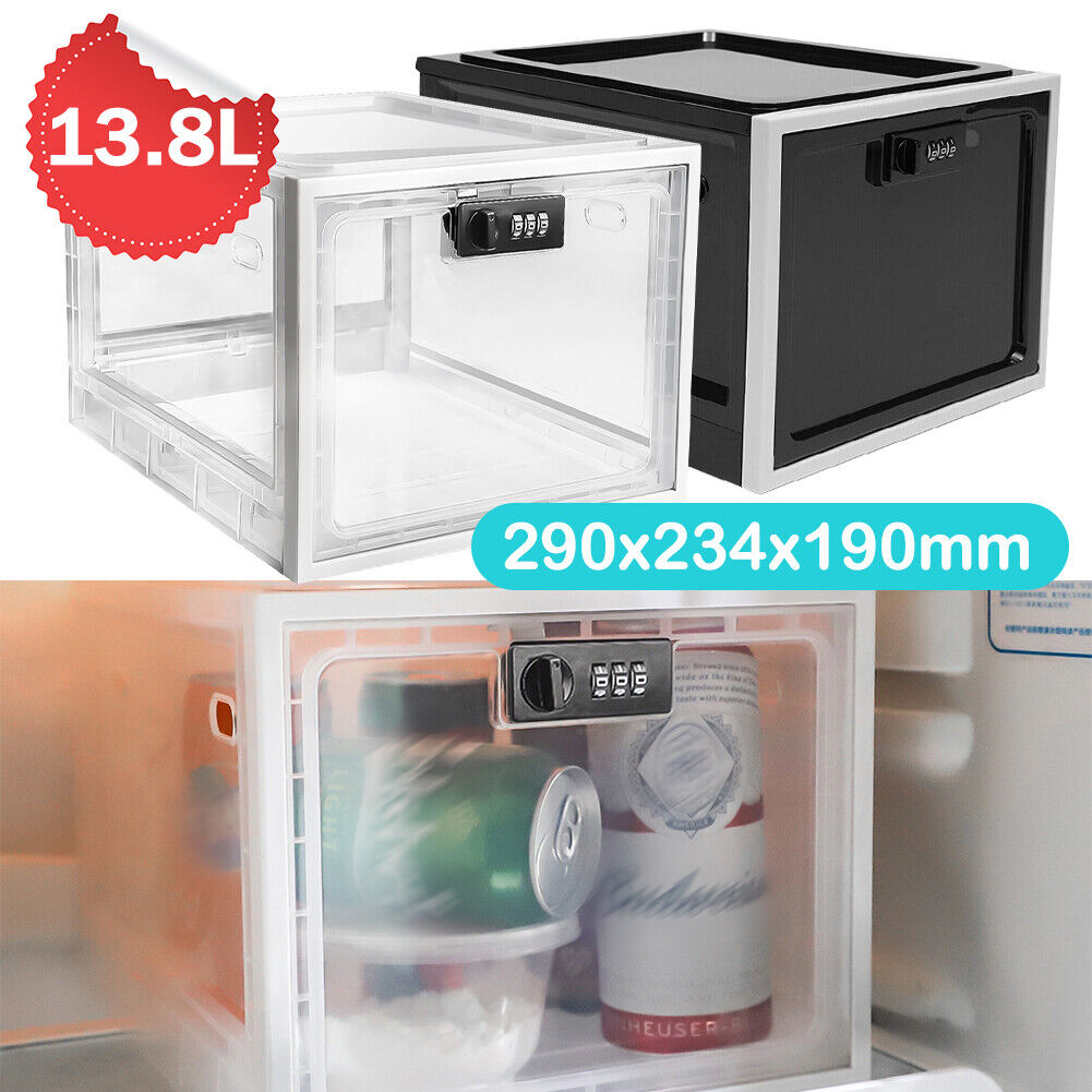 Lockable Storage Box with locking feature for Food Medicines and Home Safety